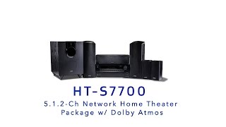 ONKYO  HTS7700 512 Ch Network Home Theater Package [upl. by Deckert]