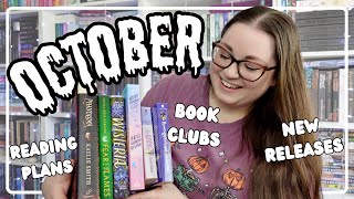 October Reading Plans  TBR new book releases book clubs [upl. by Aciretnahs]