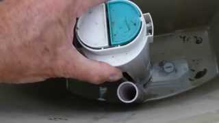 How to easily fix the push button cistern no tools required [upl. by Etteloiv]