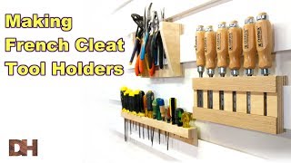 Making French Cleat Tool Holders [upl. by Lleneg]