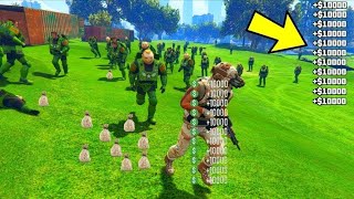 NEW GTA 5 Online 10K PER KILL JOB Capture PS4XBOXPC 10KPerKill GTAOnline [upl. by Fawne270]