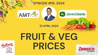 Fresh Produce Banana and Avo prices UP  15 April 2024  John Deere Fresh Produce Prices [upl. by Limoli481]