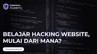 Belajar Web Hacking Mulai dari Mana  Kelas Online Web Hacking for Beginner [upl. by Lette]