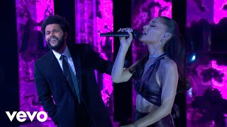 The Weeknd amp Ariana Grande  Save Your Tears Remix Live at The iHeartRadio Music Awards 2021 [upl. by Alexei887]