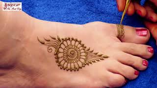 Pairon Ki Mehandi Pair Ki Mehandi Leg Mehndi design Pair Ka Mehandi Design Ep 191 [upl. by Airrehs]