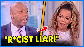 Sunny Hostin Gets SHUT DOWN by Tim Scott in INSANE Debate [upl. by Lorrac]