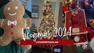 Vlogmas Day 5 Costco nutcrackers amp Family room Christmas tree amp decor 🎄⛄️ [upl. by Hcirdla]