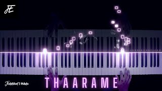 Thaarame Thaarame  Piano cover  Ghibran  Jennisons Piano  Tamil BGM Ringtone [upl. by Geminius827]