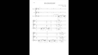 En Chantant  Sardou  Louane  Pour choeur [upl. by Caruso]