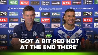 Ciraldo on WHO should return to Origin  Bulldogs Press Conference  Fox League [upl. by Arihay]