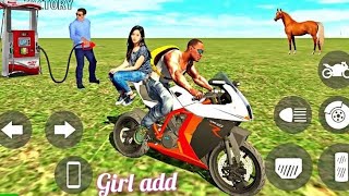 How to add use this giral Drive Bike in Indian vehicles simulator 3d 😱 [upl. by Alemat]