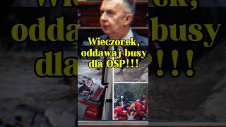 Do Dariusza Wieczorka  oddawaj busy dla OSP z terenów powodziowych powódź [upl. by Naujal730]