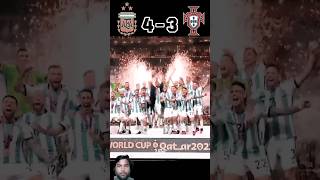 Argentina 🇦🇷 vs Portugal 🇵🇹🤯🔥 FIFA World Cup 2026 final  Imaginary highlights shorts football [upl. by Ehcnalb292]