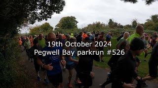 Pegwell Bay parkrun 526  October 19th 2024 fast [upl. by Etnod]