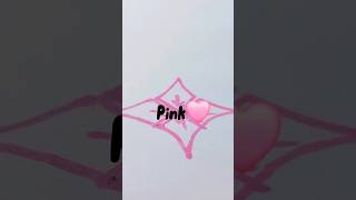 Pink🩷 art satisfying shorts [upl. by Idnic680]