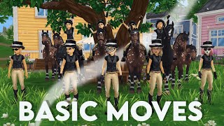 Beginner SSD Moves  SSO Star Stable Online  Elements Dressage [upl. by Roots]