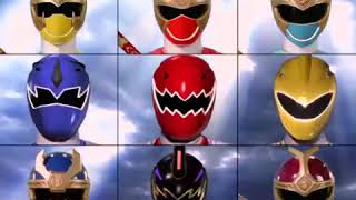 Bakuryuu Sentai Abaranger vs Hurricaneger transformacion sub español [upl. by Ibbison]