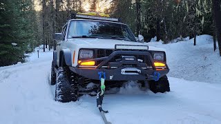 Exploring New Areas with CNS Northwest Explorers snow wheeling in north Idaho [upl. by Stockmon375]