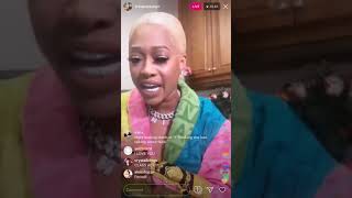 FULL VIDEO TRINA LIVE ON IG NO BEEF W Nicki [upl. by Berners]