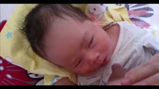 Cara Menyusui 31  How to Breastfeed 31  WILSON BABY20150302 [upl. by Namwob603]