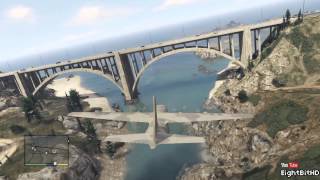 GTA 5 AIRPLANE Titan C130 TAKE OFF AND LANDING [upl. by Frost304]