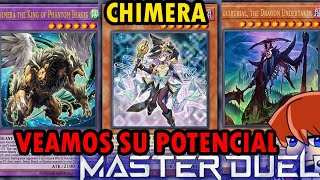 Master Duel El Mejor Deck Chimera Veamos Su Potencial YuGiOh TeamSetoX Combos [upl. by Ettegdirb386]