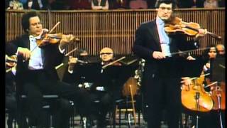 Itzhak Perlman Pinchas Zukerman Zubin Mehta  Mozart Sinfonia Concertante  Part 1 [upl. by Kimbell362]