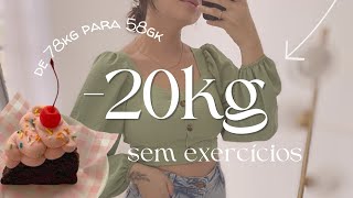 emagreci 20kg depois que entendi isso [upl. by Eart]