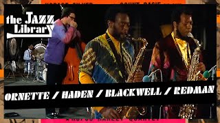 ORNETTE COLEMAN  DEWEY REDMAN  CHARLIE HADEN  ED BLACKWELL Live  Berlin ´71  THE JAZZ LIBRARY [upl. by Yelha]