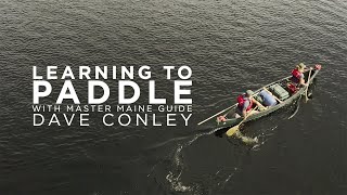 Learning To Paddle Episode 1 Basic Canoe Paddle Strokes [upl. by Alleirbag271]