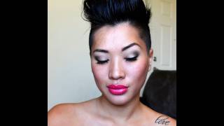 Modern Pinup Full Face Tutorial [upl. by Dnalhsa937]