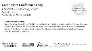 Composers Conference 2023 Conference Ensemble Concert IV August 5 [upl. by Corley]