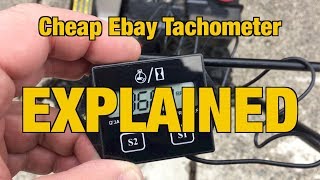 Cheap Ebay Tachometer Explained [upl. by Serolod]