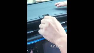 How To Install Car Vent Cellphone Holder For Toyota Corolla 20172018 Car Interior Accessories [upl. by Derte547]