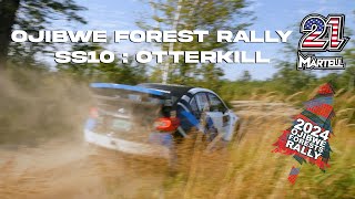 Ojibwe Rally 2024  ONBOARD  SS10 quotOtterkillquot  MartellGelsomino [upl. by Ernaline460]