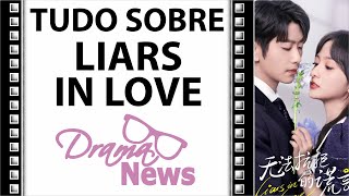 LIARS IN LOVE  REAÇÃO TRAILER  TUDO SOBRE O DRAMA  corte da Live DramaNews69 [upl. by Toshiko]