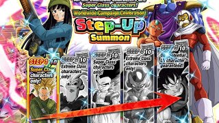 FREE STEP UP SUMMON 2024 WORLD WIDE CAMPAIGN SPECIAL SUMMON TICKETS  Dragon Ball Z Dokkan Battle [upl. by Welton]