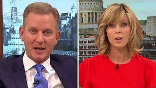 ITV GMBs Kate Garraway was asked to stop an interview after a clash with Jeremy Hunt [upl. by Grindlay]