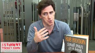 Very funny Rob Brydon Interview  Small Man Trapped in a Box  SPGtv [upl. by Adiell574]