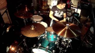 Giulio Rocca  Premier Genista Drums  Aquarian Drumheads  Paiste Cymbals [upl. by Ingmar]