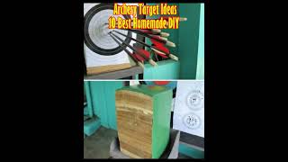 10 Best Homemade DIY Archery Target Ideas shorts [upl. by Kcirrek]