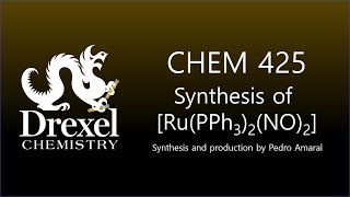 Synthesis of dinitrosylbistriphenylphosphinerutheniumII RuPPh32NO2 [upl. by Zebapda]