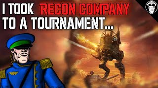 So I Took a Guard Recon Company to a Tournament  After Action Report  Warhammer 40000 [upl. by Eisenberg]