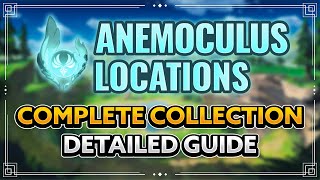 Genshin Impact All 66 Anemoculus Locations Complete Collection Guide The Best Route Tutorial [upl. by Lachman169]