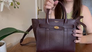 Mulberry Mini Zipped Bayswater  Mulberry Work Bag  Always Sophie [upl. by Alimhaj]