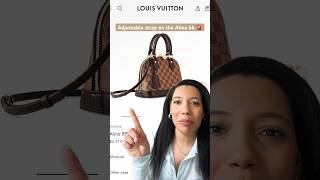 NEW Alma bb With Adjustable Strap  handbags luxury louisvuitton almabb New Model Alma bb [upl. by Nodyl]