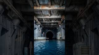 The Hidden World of an Abandoned Submarine Base shorts abandoned [upl. by Aneek689]