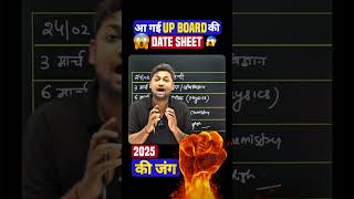 upboard2025 upboarddatesheet datesheet2025 class12thdatesheet upboardexams2025 vidyakul [upl. by Annaej]