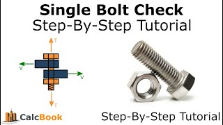 Single Bolt Check AISC 360 [upl. by Motteo]