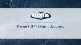 Flange Bolt Tightening Sequence [upl. by Erlewine]